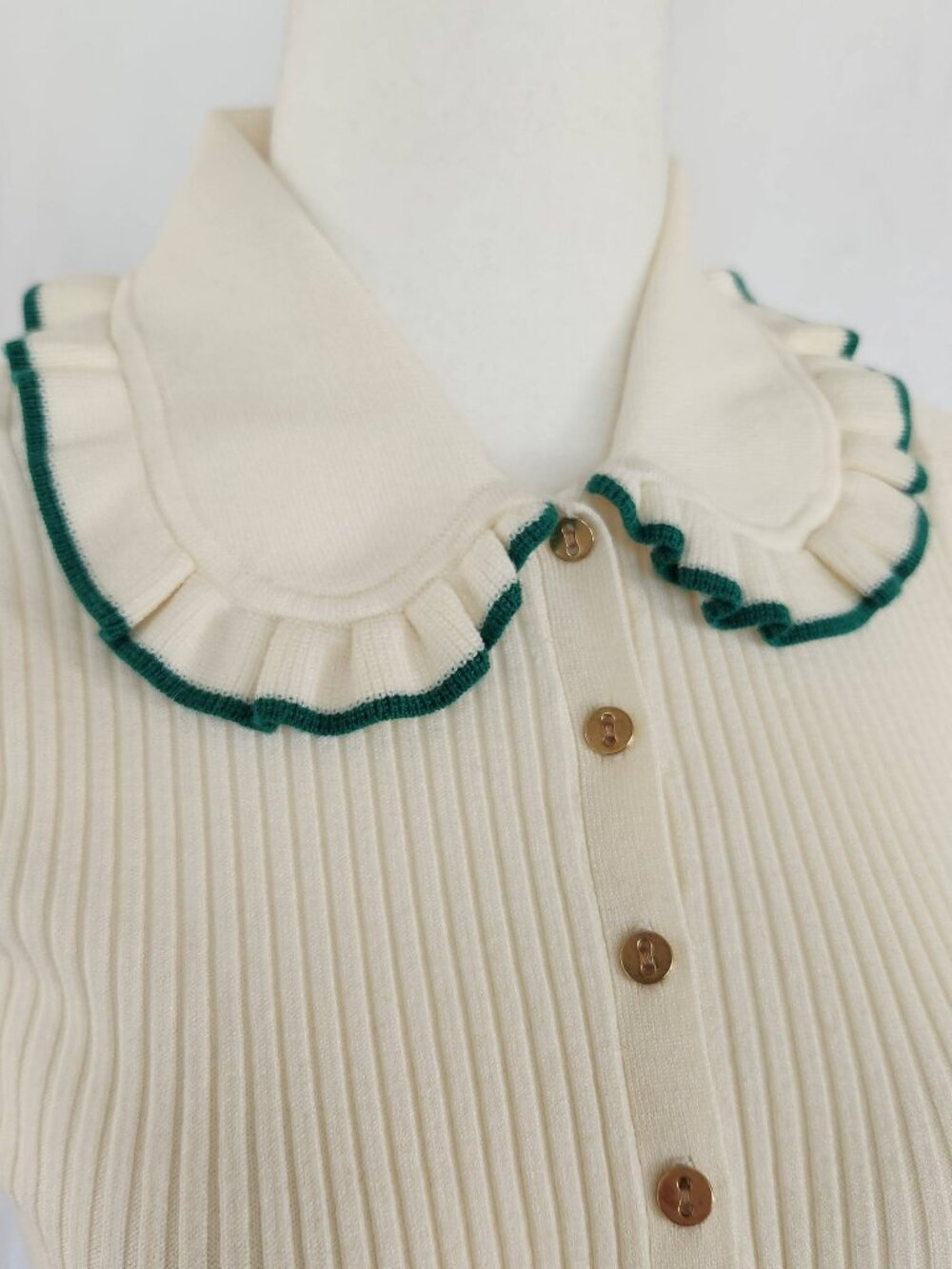 LOFT white sweater blouse